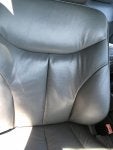 Car seat Auto part Silver Car seat cover Leather