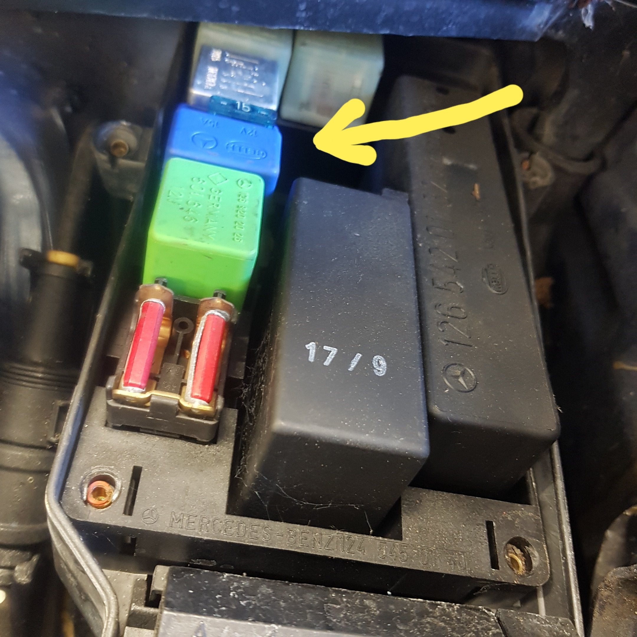 auxiliary fans not working, blowing fuse | Mercedes-Benz Forum