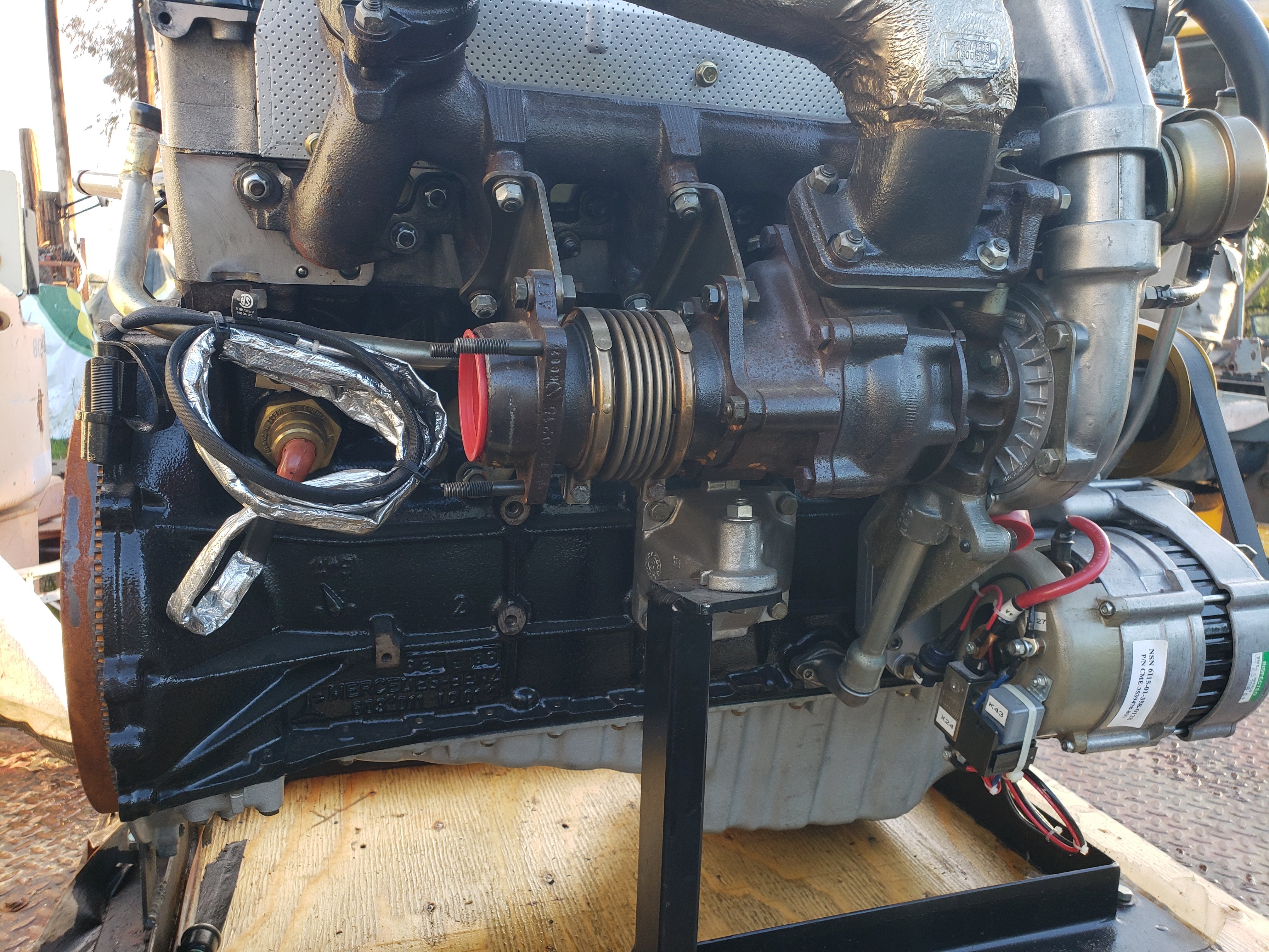 Injection Pump Removal on OM606 for Bosch Service - PeachParts