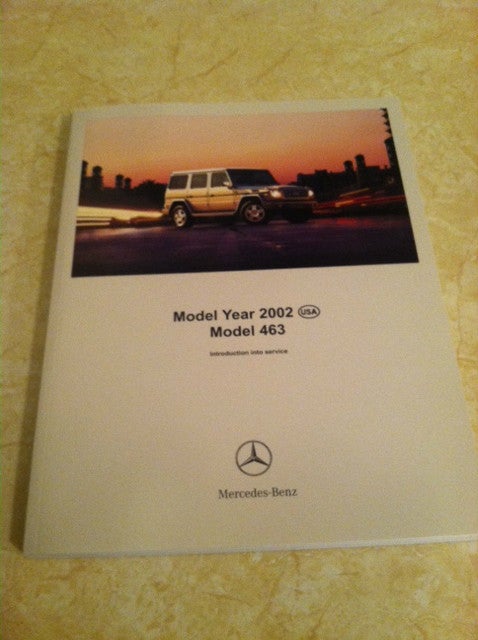 2002 USA Intro to Service manual | Mercedes-Benz Forum
